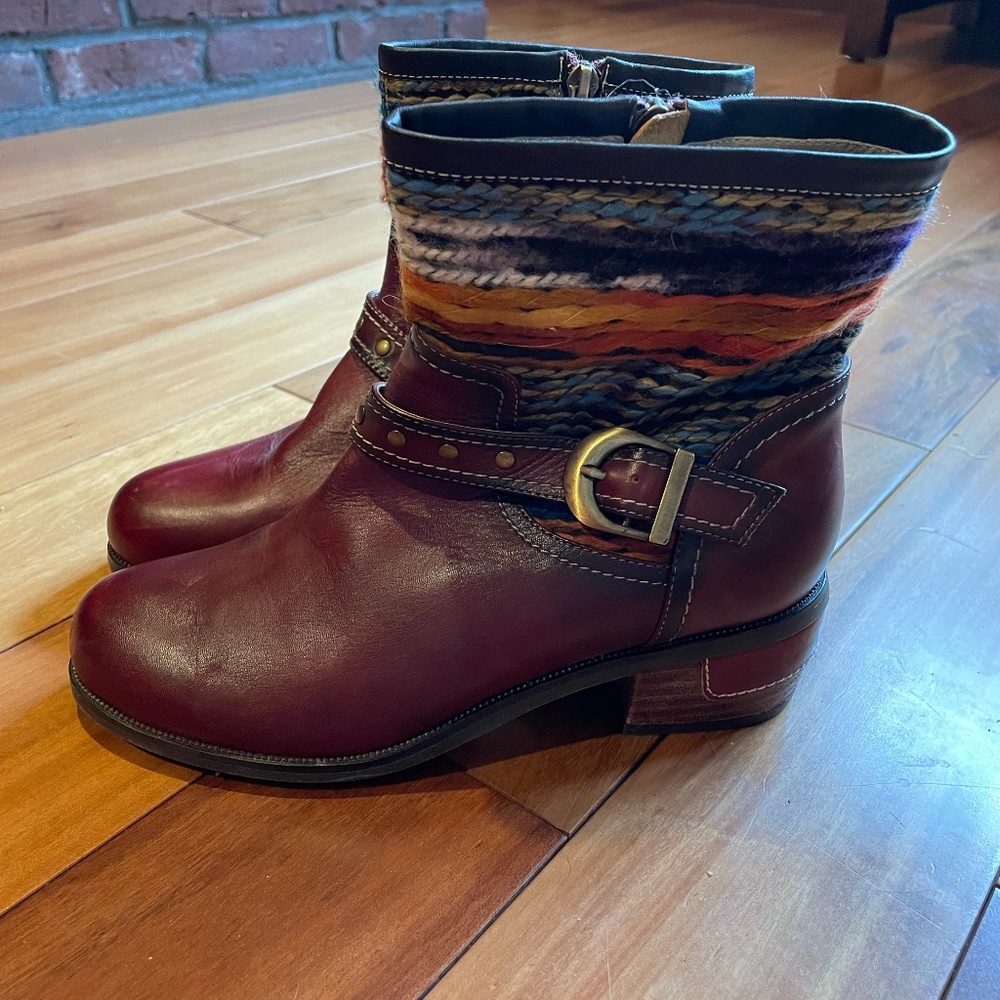 L'Artiste By Spring Step ankle boots, size 38